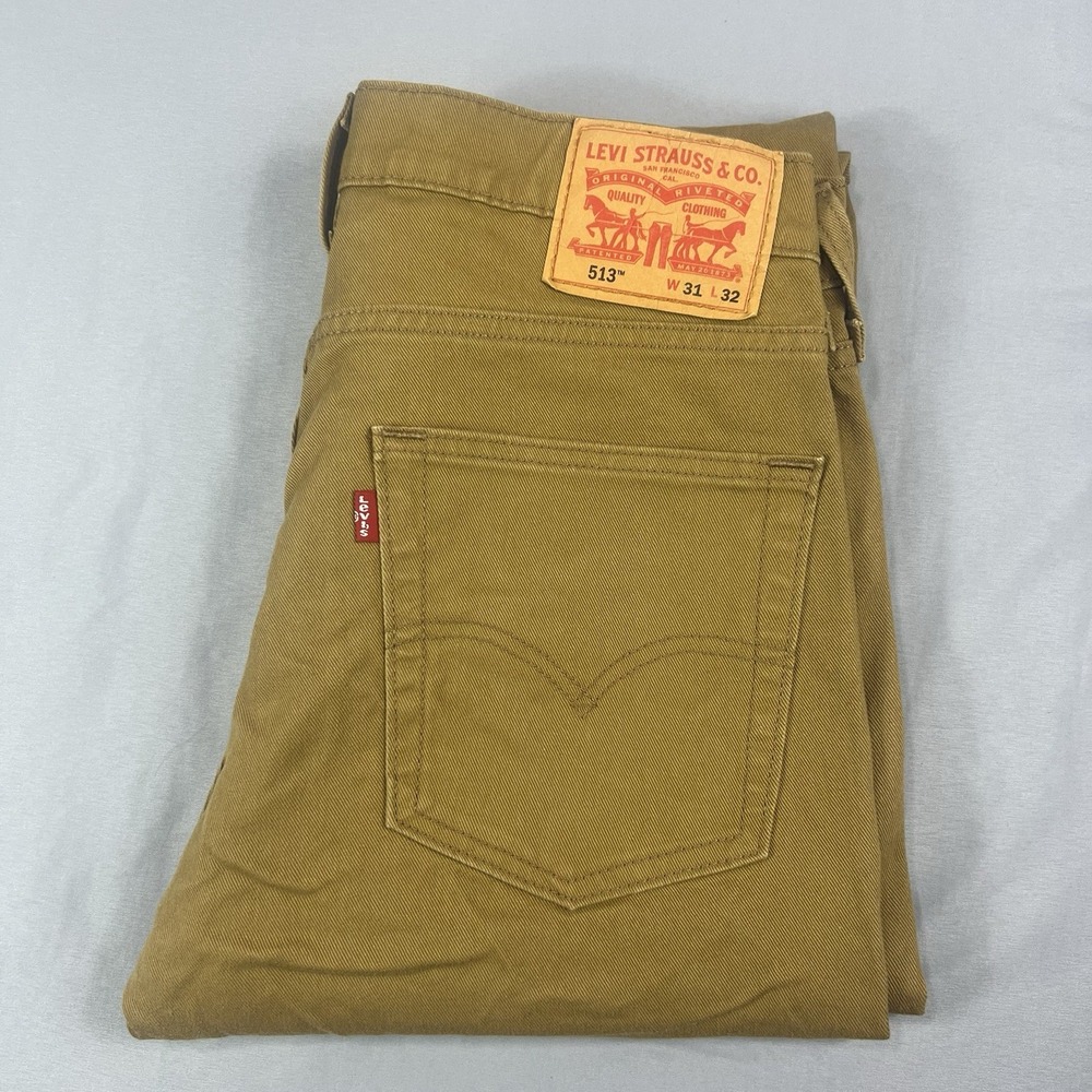 Levi's Men Jeans Slim Straight - Tan